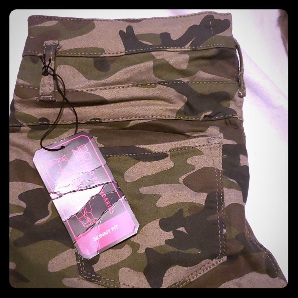 Camo skinny fit Jeans